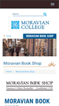 Mobile Screenshot of moravianbookshop.com